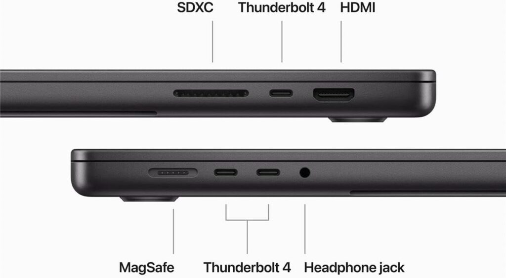 Apple MacBook Pro 16.2 with M3 Max Chip (Late 2023) - Space Black, 14-Core / 30-Core, 96GB, 1TB SSD