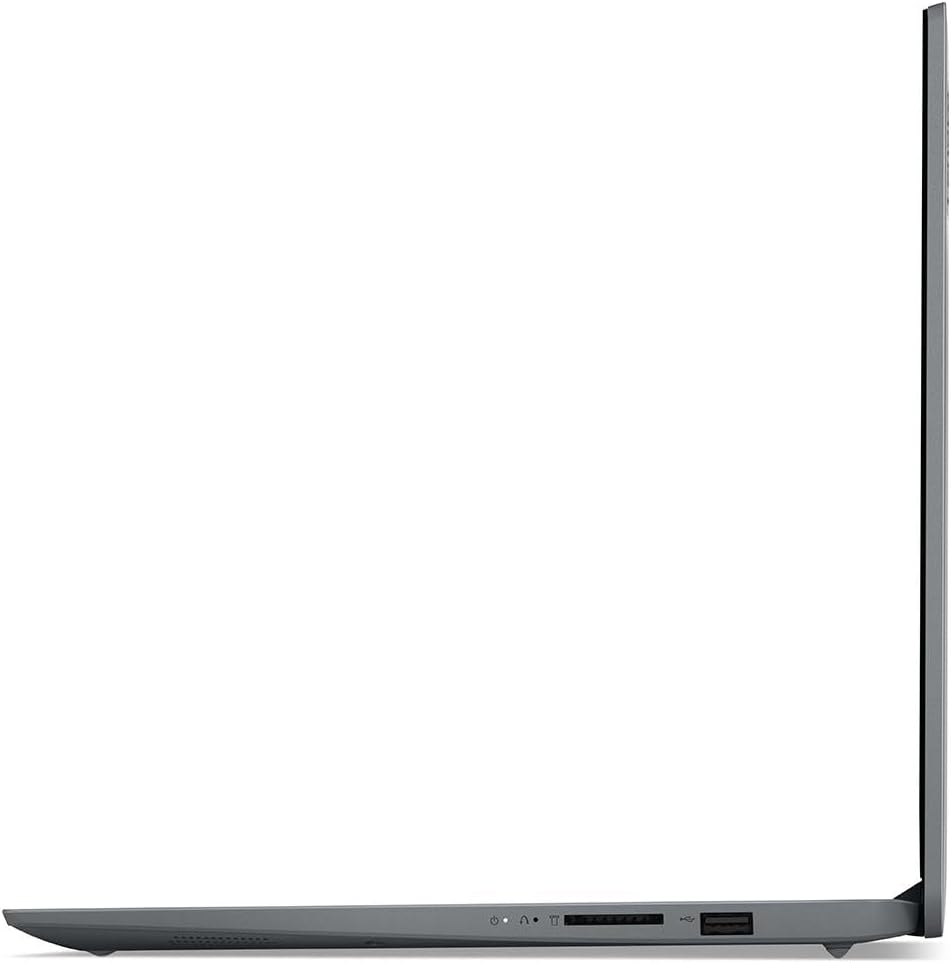 Lenovo IdeaPad 1 Laptop, 15.6” FHD Display, AMD Ryzen 5 5500U, 8GB RAM, 512GB SSD, Windows 11 Home, 720p Camera w/Privacy Shutter, Smart Noise Cancelling, Cloud Grey