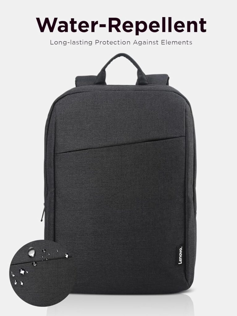 Lenovo Laptop Bag T210, Messenger Shoulder Bag for Laptop or Tablet, Sleek, Durable Water-Repellent Fabric