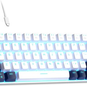 Portable Mechanical Gaming Keyboard with LED Backlighting