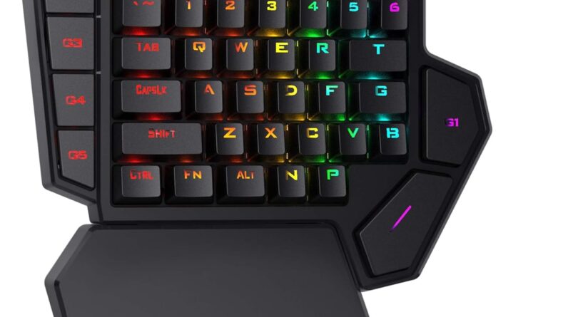 Redragon K585 DITI One-Handed RGB Mechanical Gamers Keyboard