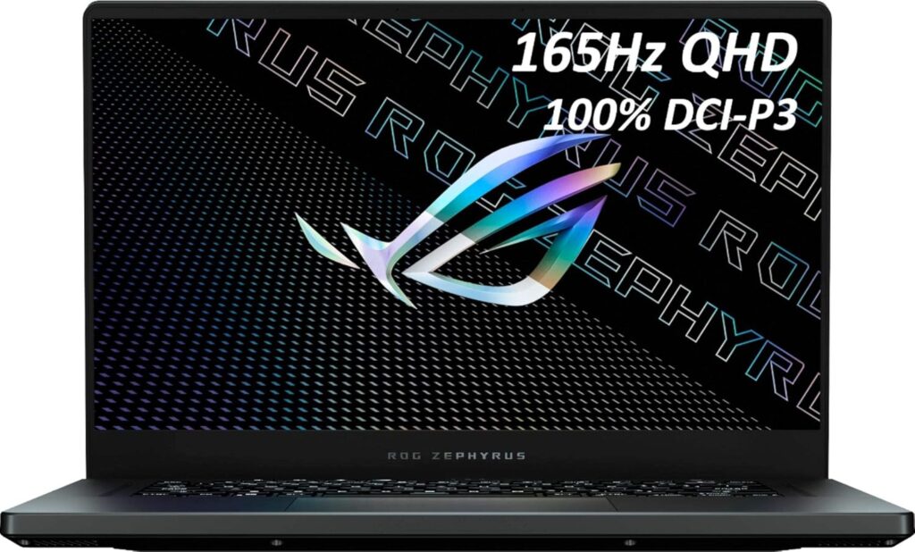 ASUS - ROG Zephyrus 15.6 QHD Gaming Laptop - AMD Ryzen 9 - 16GB Memory - NVIDIA GeForce RTX 3070 - 1TB SSD - Eclipse Grey - Eclipse Grey