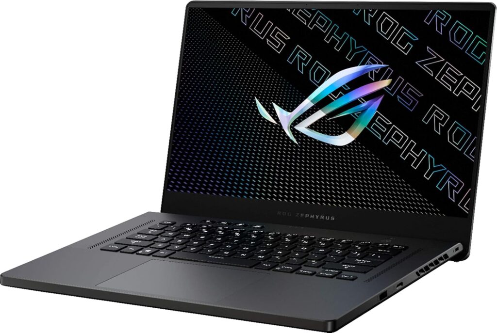 ASUS - ROG Zephyrus 15.6 QHD Gaming Laptop - AMD Ryzen 9 - 16GB Memory - NVIDIA GeForce RTX 3070 - 1TB SSD - Eclipse Grey - Eclipse Grey