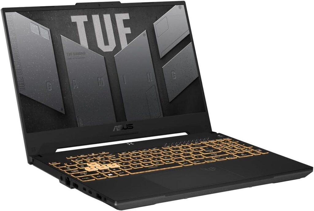 ASUS TUF Gaming F17 (2024) Gaming Laptop, 17.3” FHD 144Hz IPS-Level Display, NVIDIA® GeForce RTX™ 3050, Intel® Core™ i5-12500H, 8GB DDR4, 1TB PCIe Gen3 SSD, Wi-Fi 6, Windows 11, FX707ZC-ES52